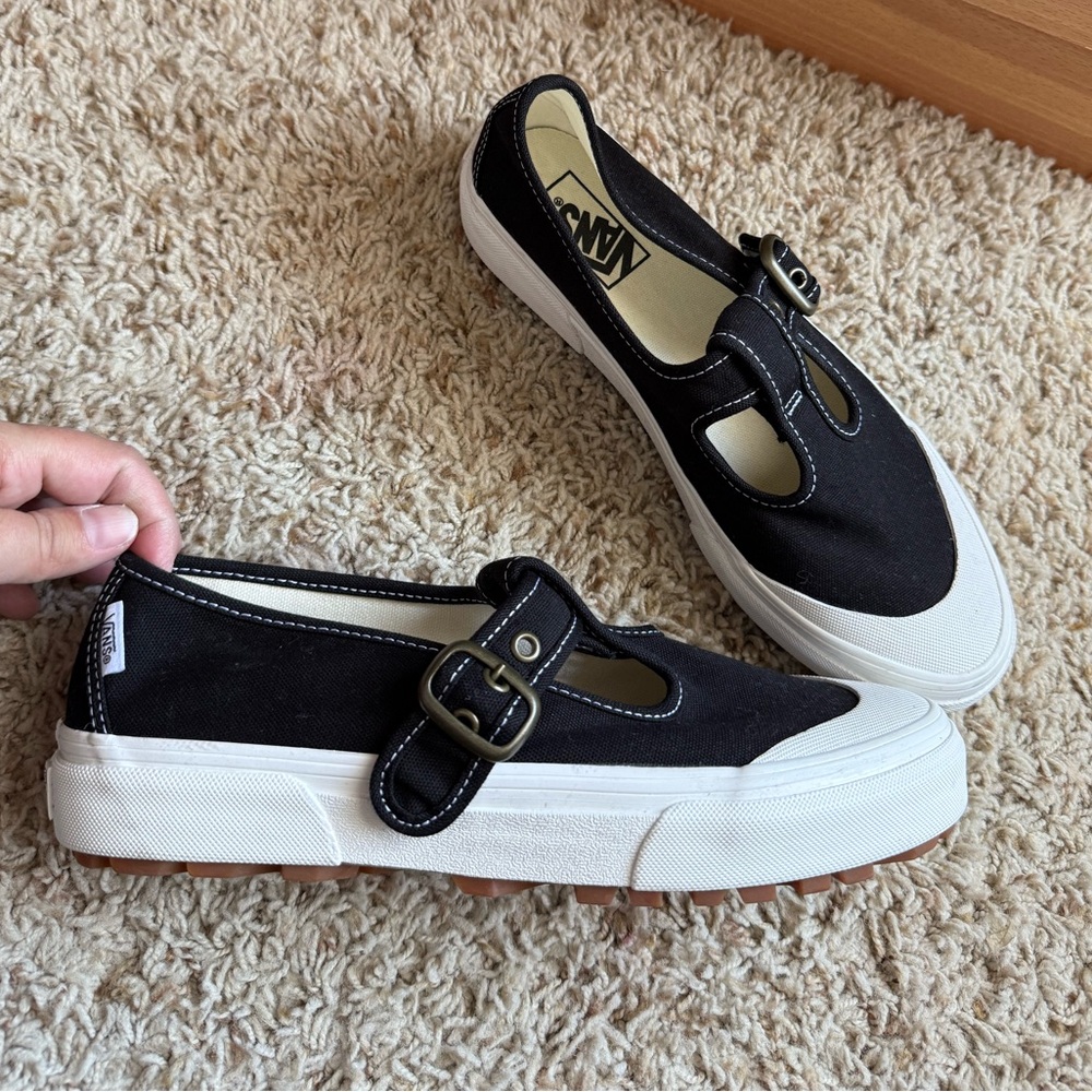 Vans Mary Jane Style 93 Shoes Keds size 8.5 - Picture 4 of 11